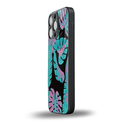 Twilight Foliage iphone 15 pro max mobile cover | shockproof glass phone case