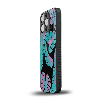 Twilight Foliage iphone 15 pro mobile cover | shockproof glass phone case