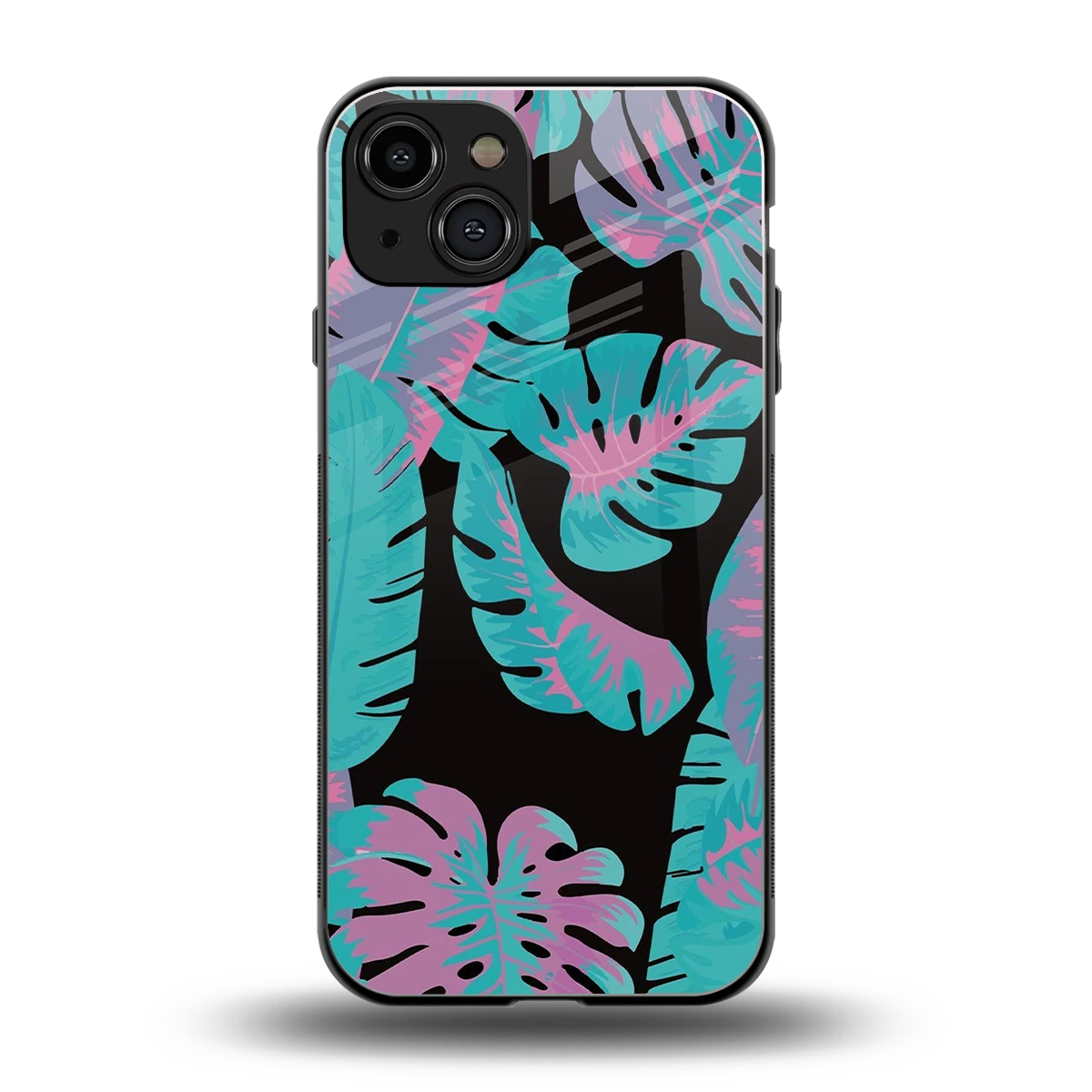 Twilight Foliage back phone cover | glass case for iphone 15