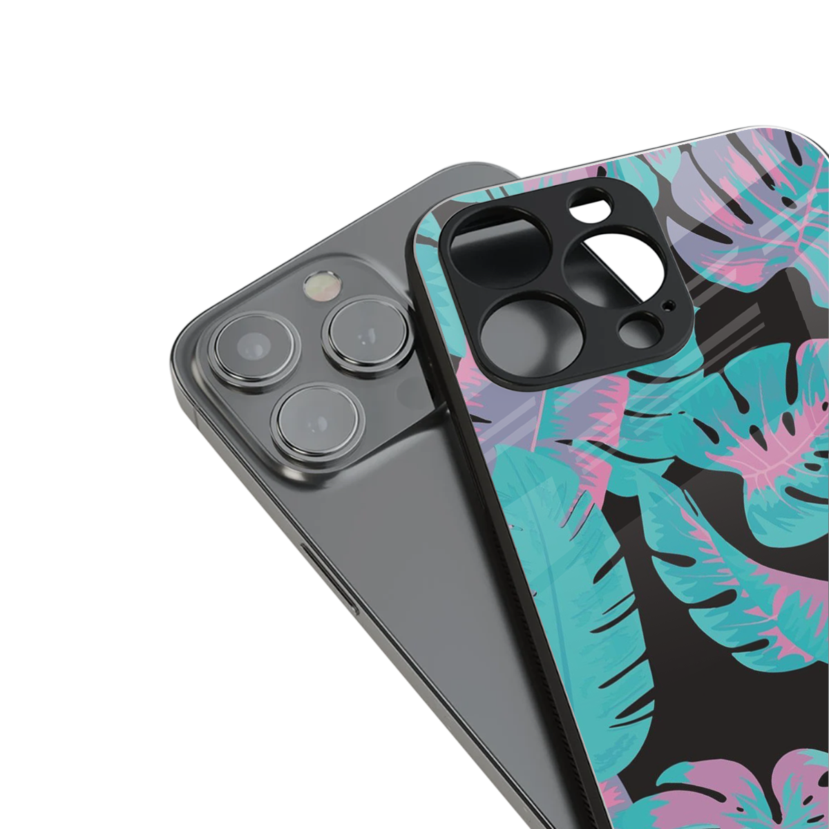 Twilight Foliage Phone Case for Iphone 16 | Glass Case