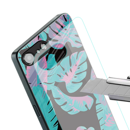 Twilight Foliage stylish phone case for iphone 16e | glossy glass and slim fit