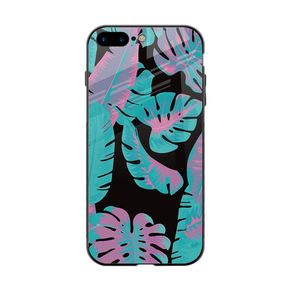 Twilight Foliage back phone cover | glass case for iphone 8 plus
