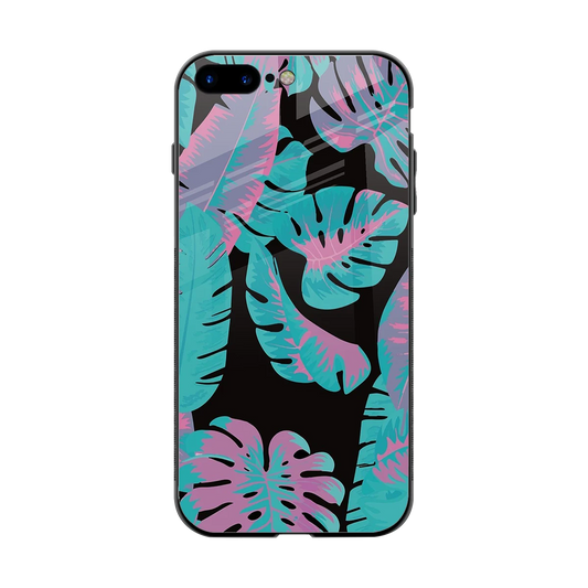 Twilight Foliage back phone cover | glass case for iphone 8 plus