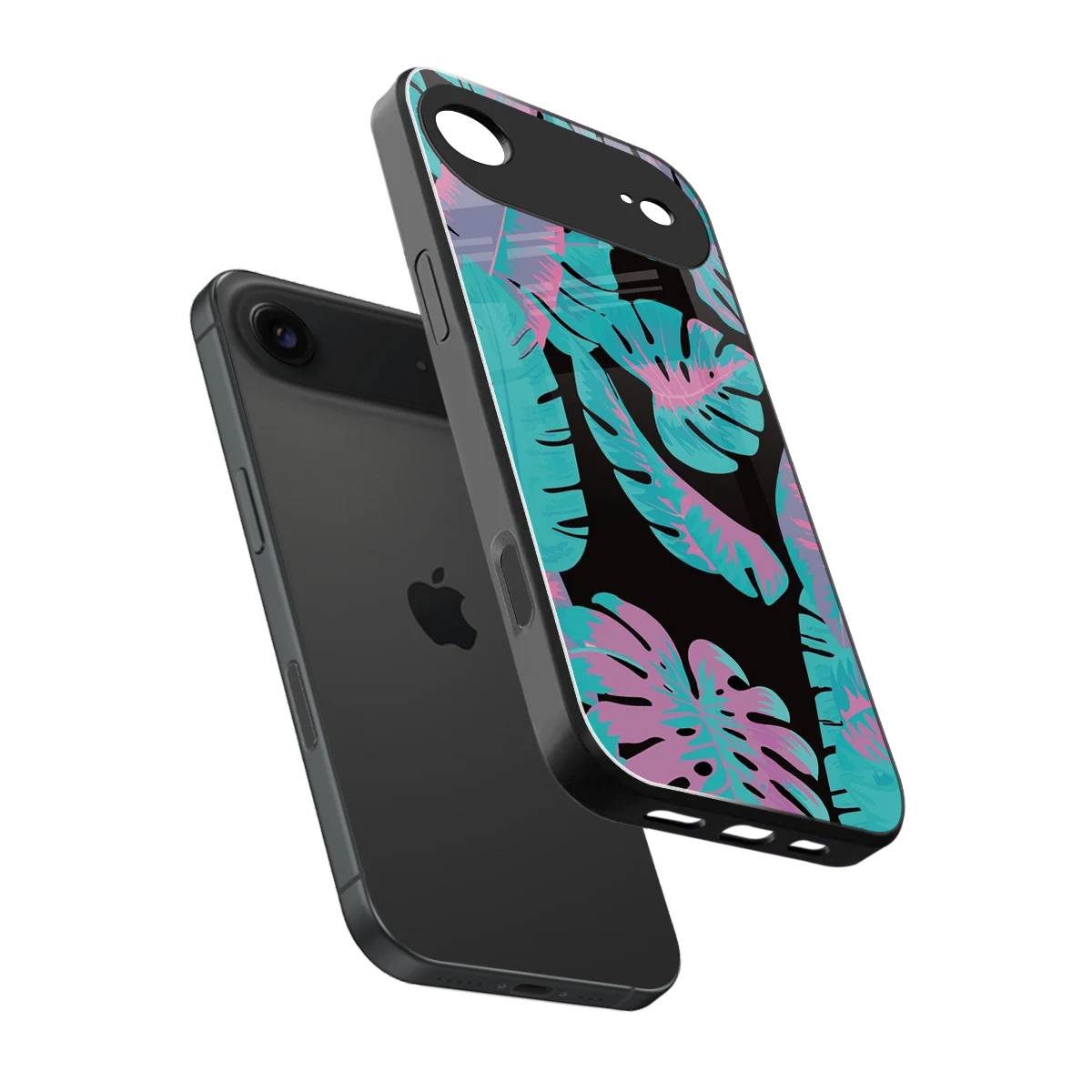 Twilight Foliage sleek iphone air cover with tempered glass back and TPU edges