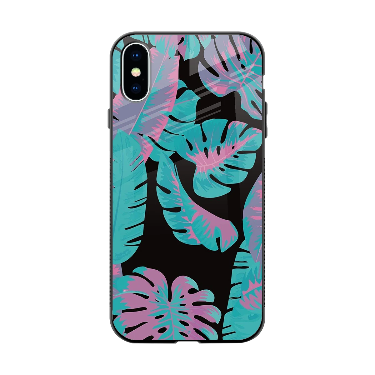 Twilight Foliage back phone cover | glass case for iphone xs