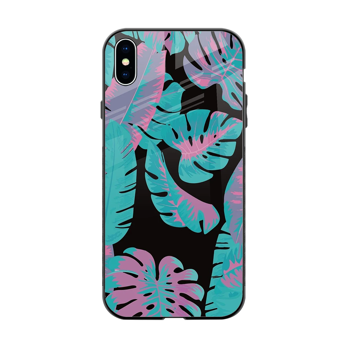 Twilight Foliage back phone cover | glass case for iphone xs max