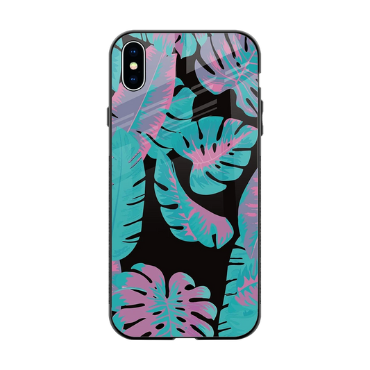 Twilight Foliage back phone cover | glass case for iphone xs max