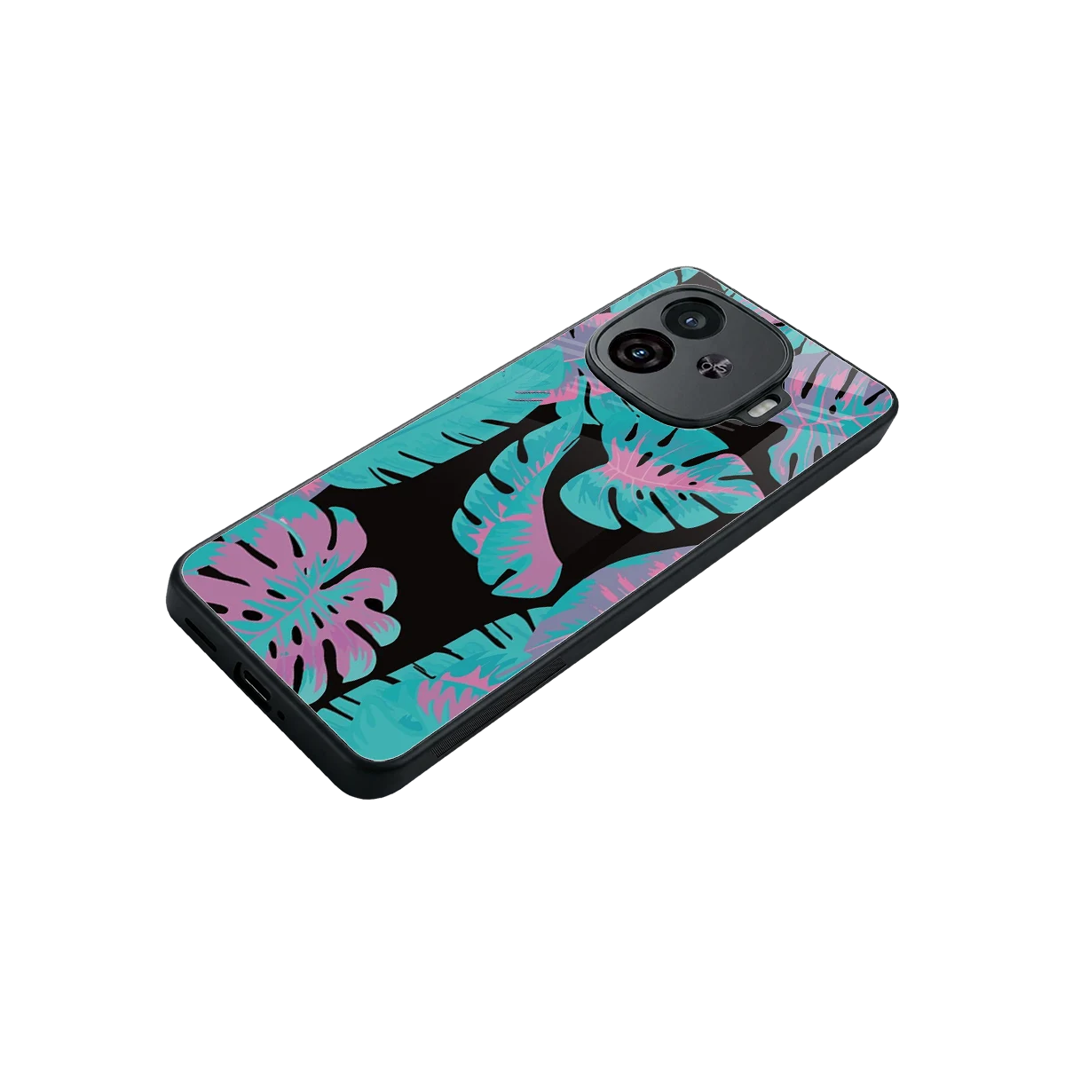 Twilight Foliage stylish phone case for iqoo neo 10r 5g | glossy glass and slim fit