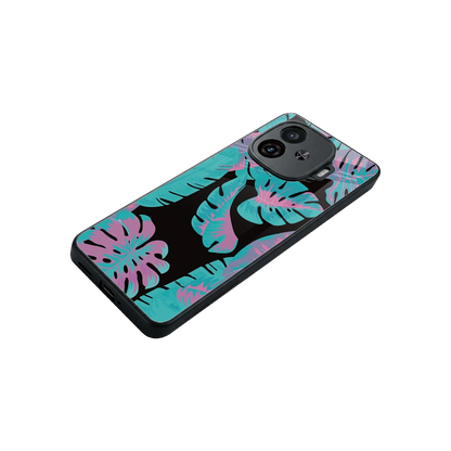 Twilight Foliage stylish phone case for iqoo neo 10r 5g | glossy glass and slim fit