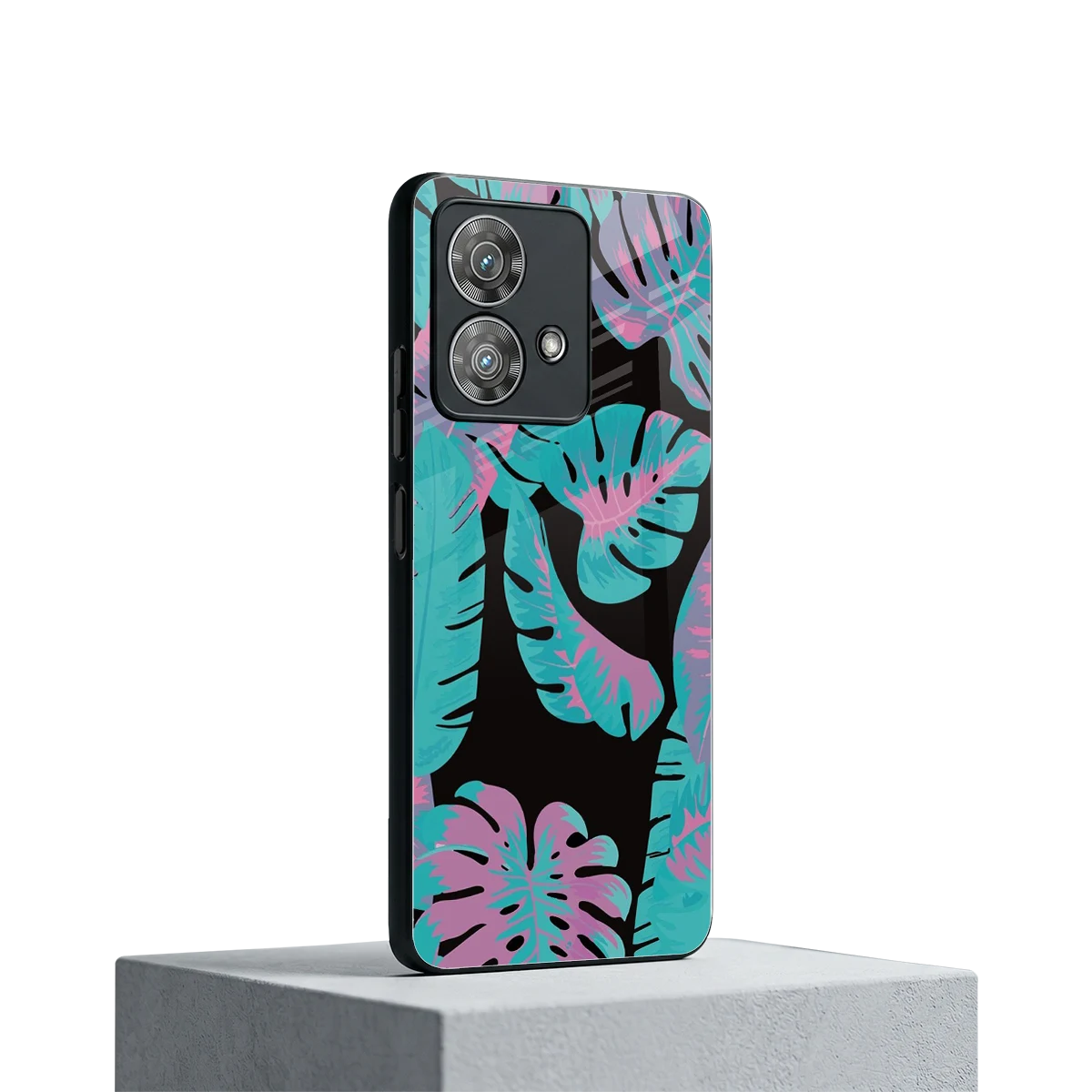 Twilight Foliage motorola edge 40 neo 5g mobile cover | shockproof glass phone case
