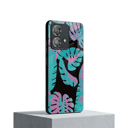 Twilight Foliage motorola edge 40 neo 5g mobile cover | shockproof glass phone case