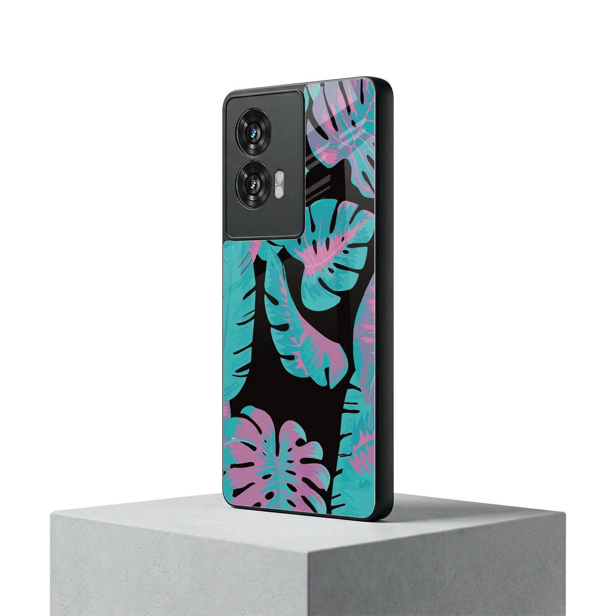 Twilight Foliage motorola edge 50 fusion mobile cover | shockproof glass phone case