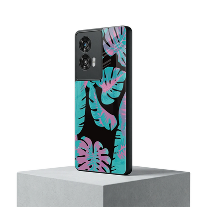 Twilight Foliage motorola edge 50 fusion mobile cover | shockproof glass phone case