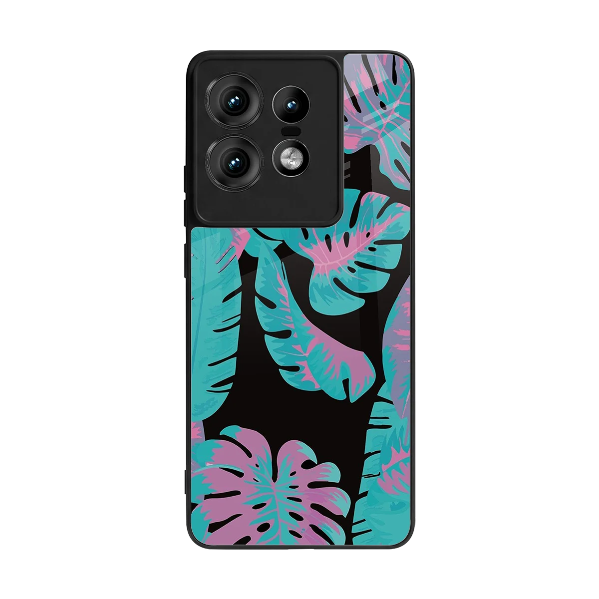 Twilight Foliage back phone cover | glass case for motorola edge 50 pro