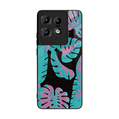 Twilight Foliage back phone cover | glass case for motorola edge 50 pro