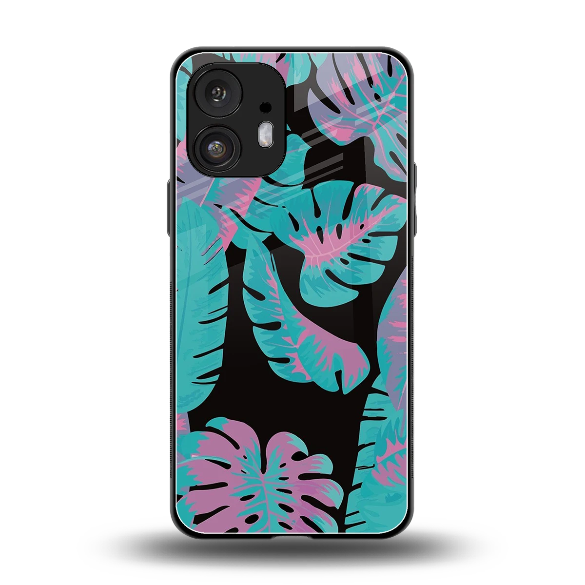 Twilight Foliage back phone cover | glass case for nothing phone 2