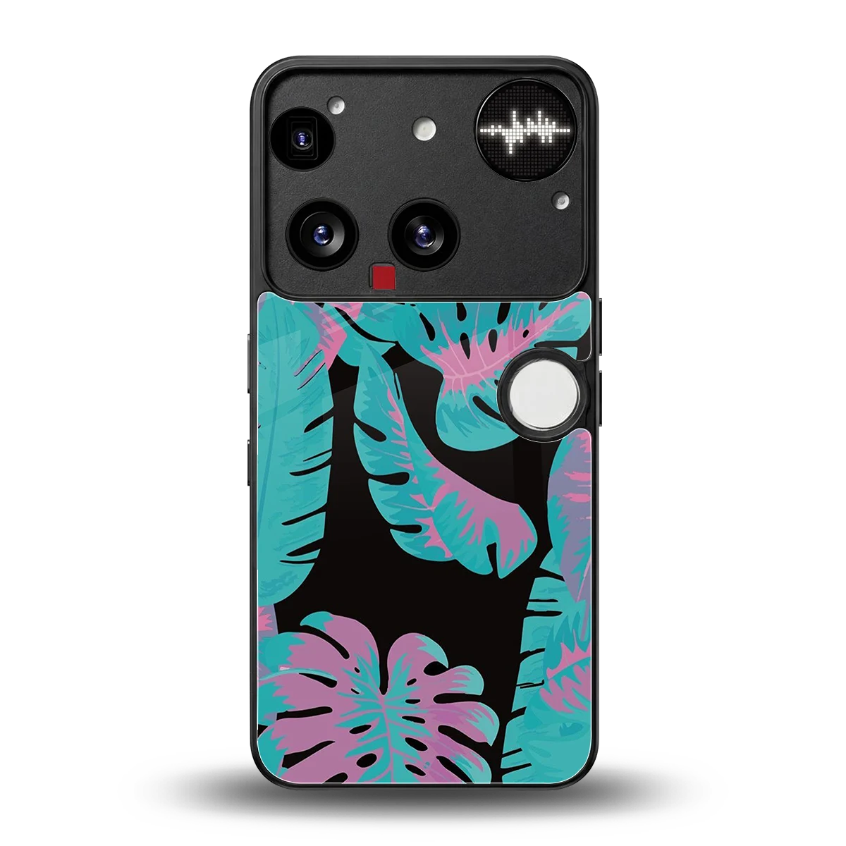 Twilight Foliage back phone cover | glass case for nothing phone 3