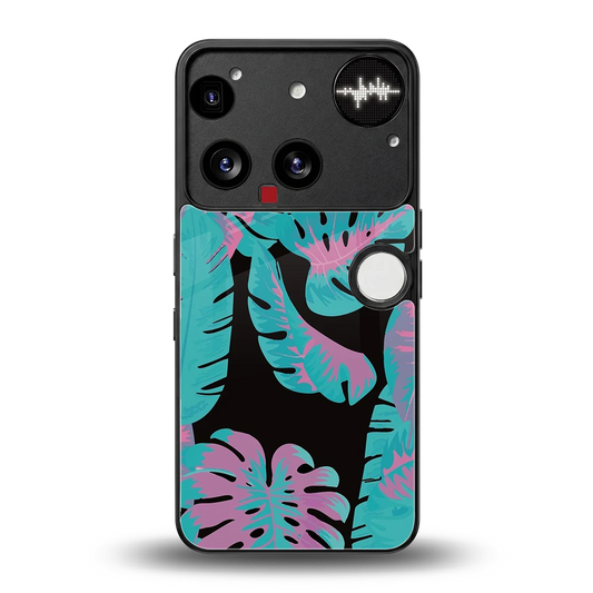 Twilight Foliage back phone cover | glass case for nothing phone 3