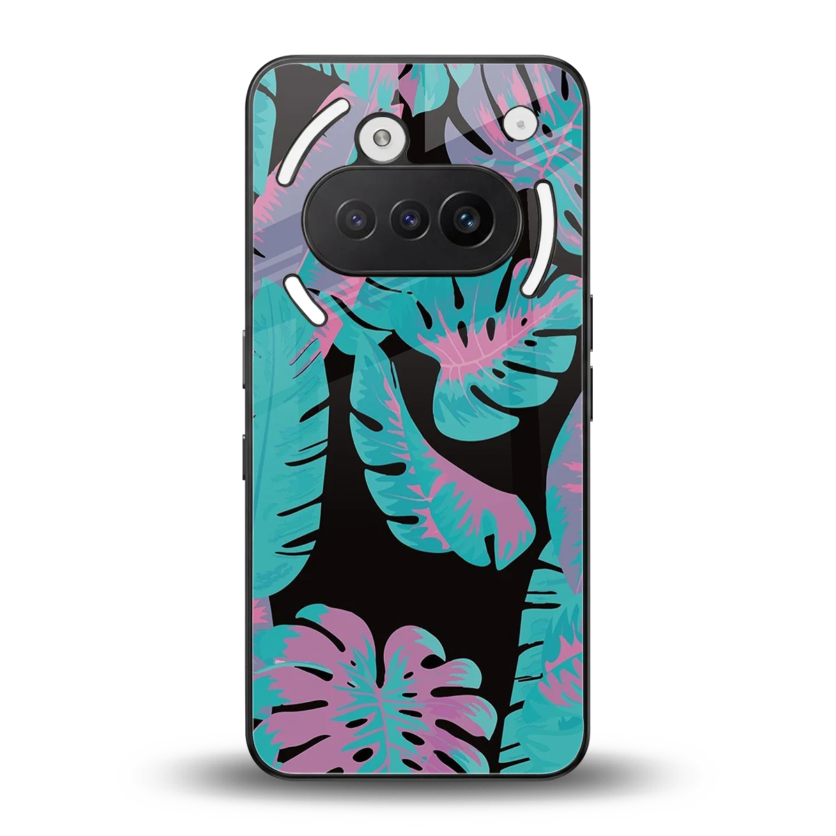Twilight Foliage back phone cover | glass case for nothing phone 3a