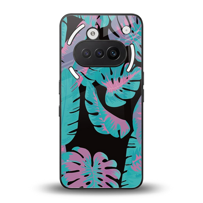 Twilight Foliage back phone cover | glass case for nothing phone 3a