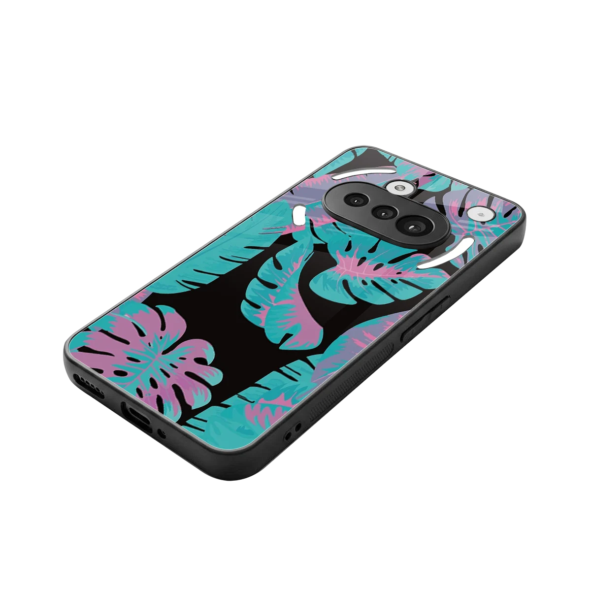Twilight Foliage stylish phone case for nothing phone 3a | glossy glass and slim fit