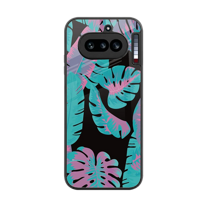 Twilight Foliage back phone cover | glass case for nothing phone 4a