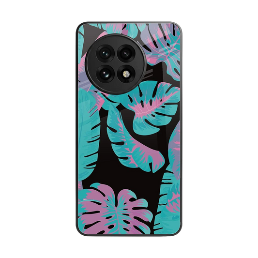 Twilight Foliage back phone cover | glass case for oneplus 13r