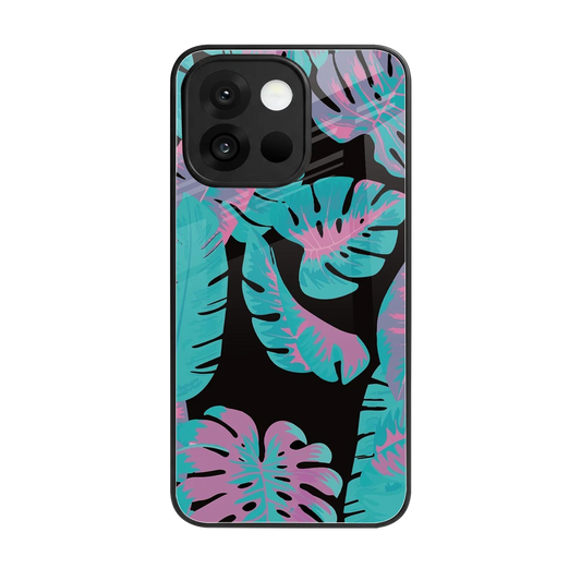 Twilight Foliage back phone cover | glass case for oneplus 13s