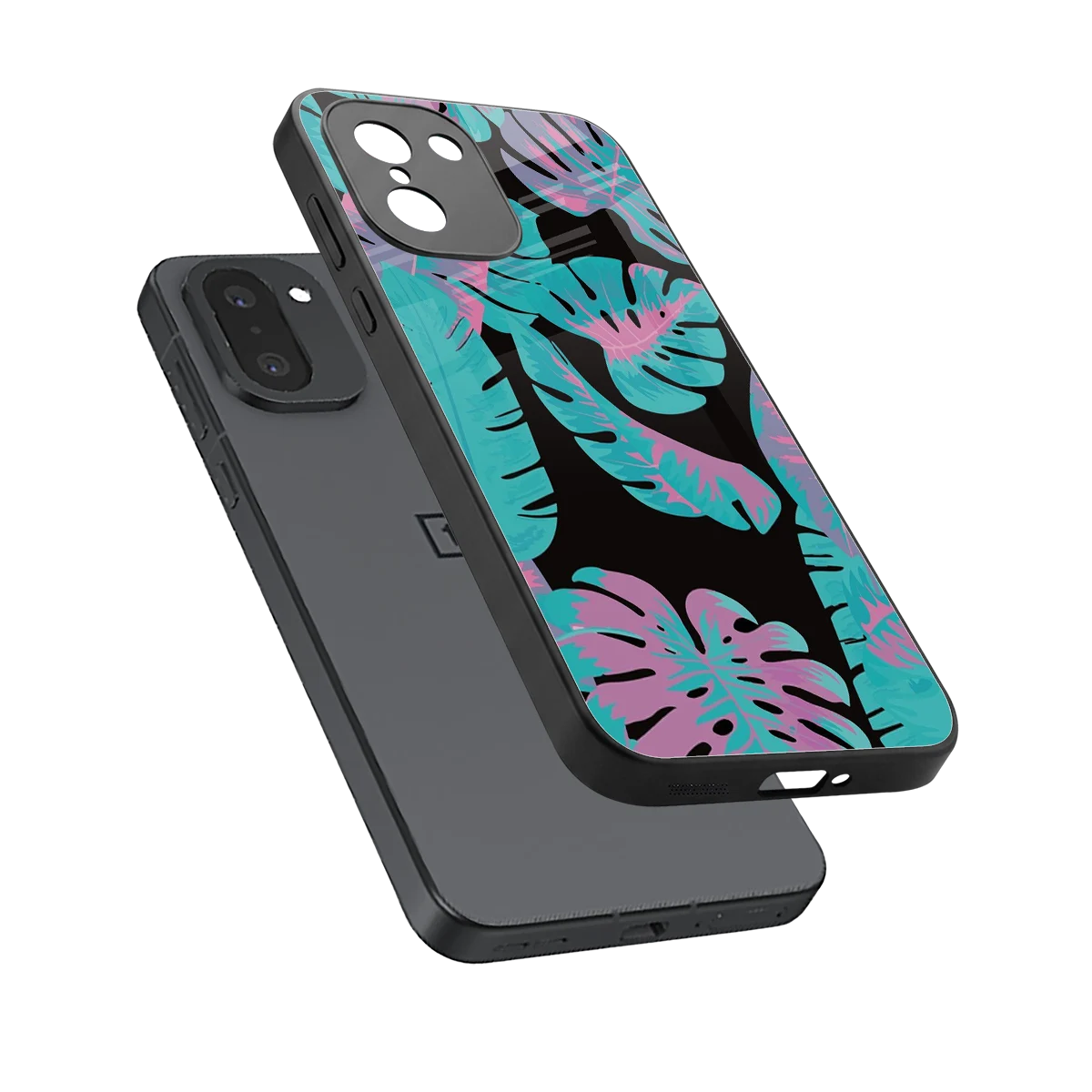 Twilight Foliage sleek oneplus 15r cover with tempered glass back and TPU edges