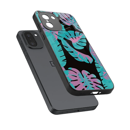 Twilight Foliage sleek oneplus 15r cover with tempered glass back and TPU edges