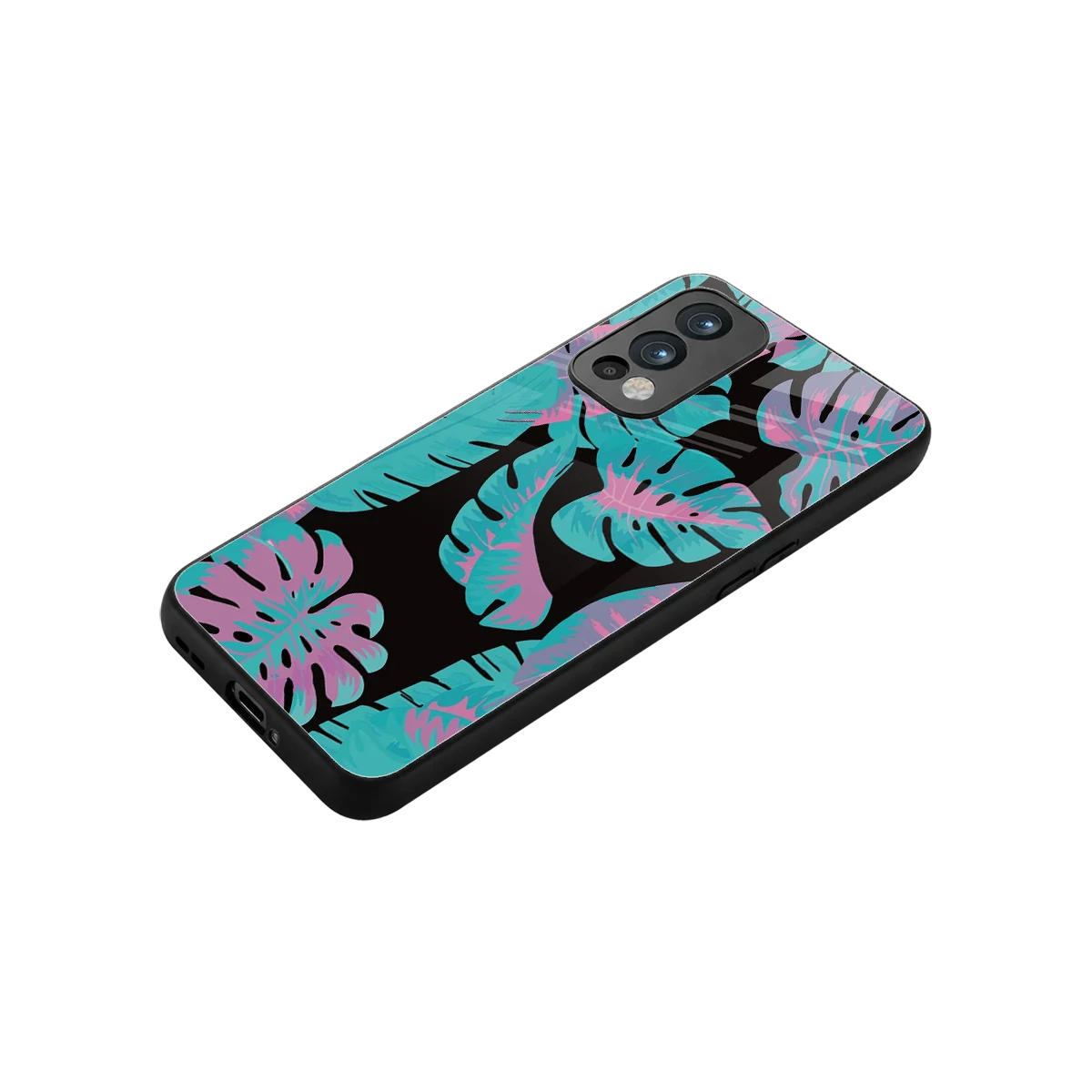 Twilight Foliage stylish phone case for oneplus nord 2 | glossy glass and slim fit
