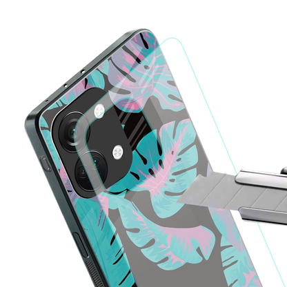 Twilight Foliage stylish phone case for oneplus nord 3 | glossy glass and slim fit