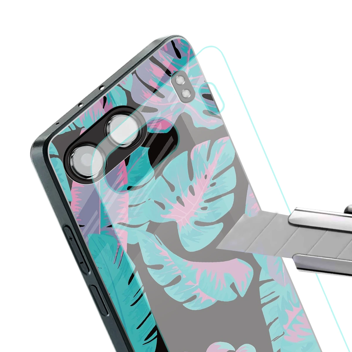 Twilight Foliage stylish phone case for oneplus nord 4 | glossy glass and slim fit