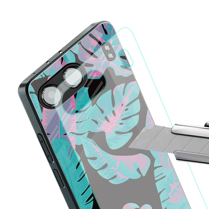 Twilight Foliage stylish phone case for oneplus nord 4 | glossy glass and slim fit