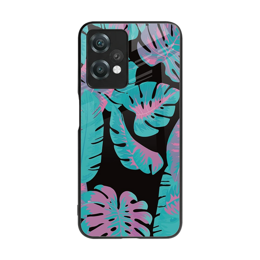 Twilight Foliage back phone cover | glass case for oneplus nord ce 2 lite