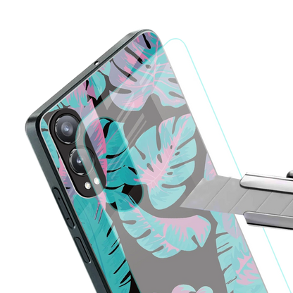 Twilight Foliage stylish phone case for oneplus nord ce 4 lite | glossy glass and slim fit