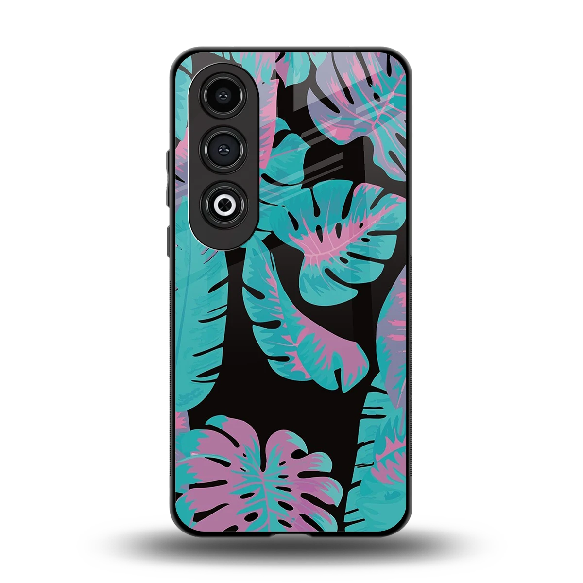 Twilight Foliage back phone cover | glass case for oneplus nord ce 4