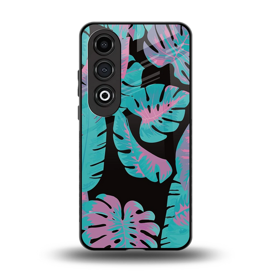 Twilight Foliage back phone cover | glass case for oneplus nord ce 4