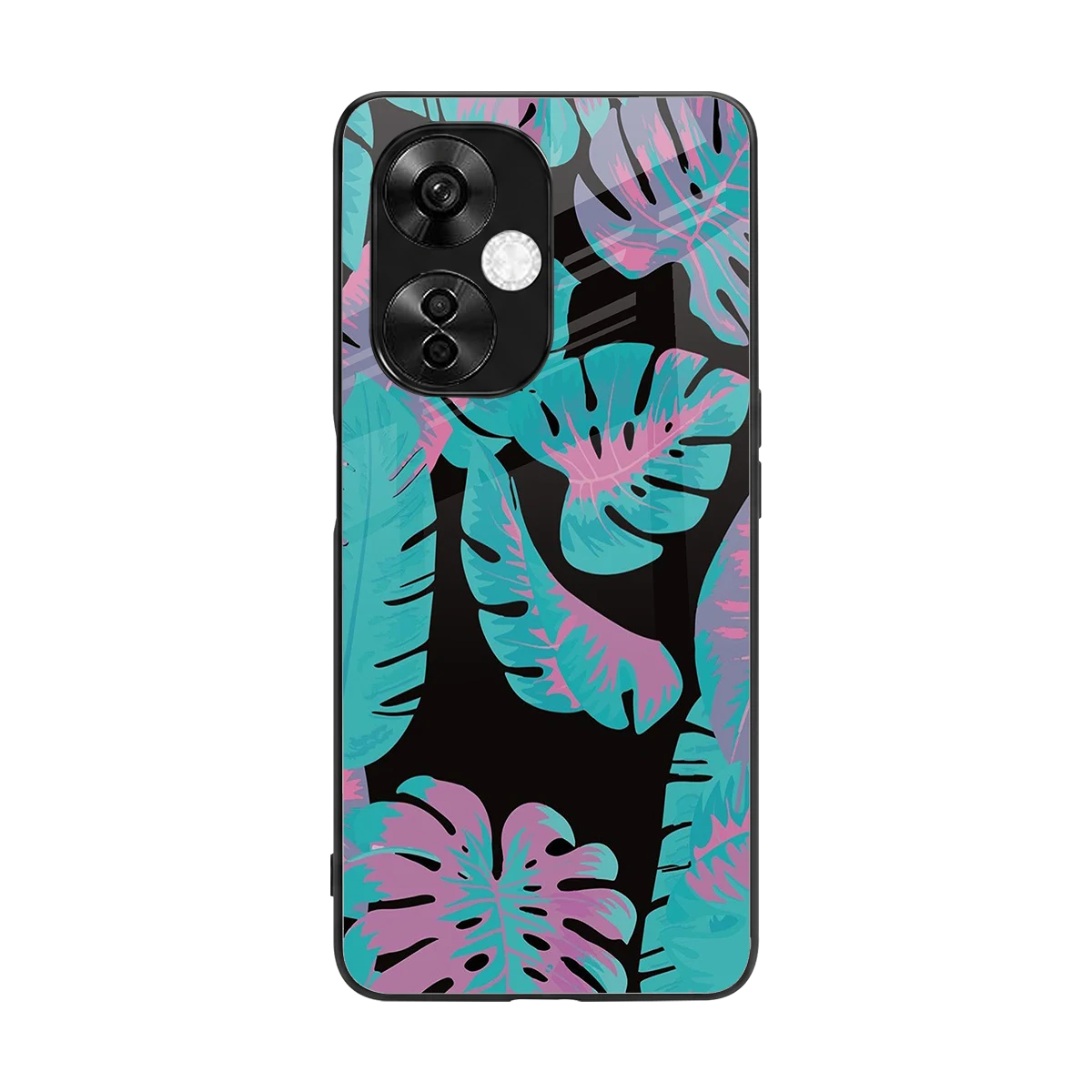 Twilight Foliage back phone cover | glass case for oneplus nord ce 3 lite