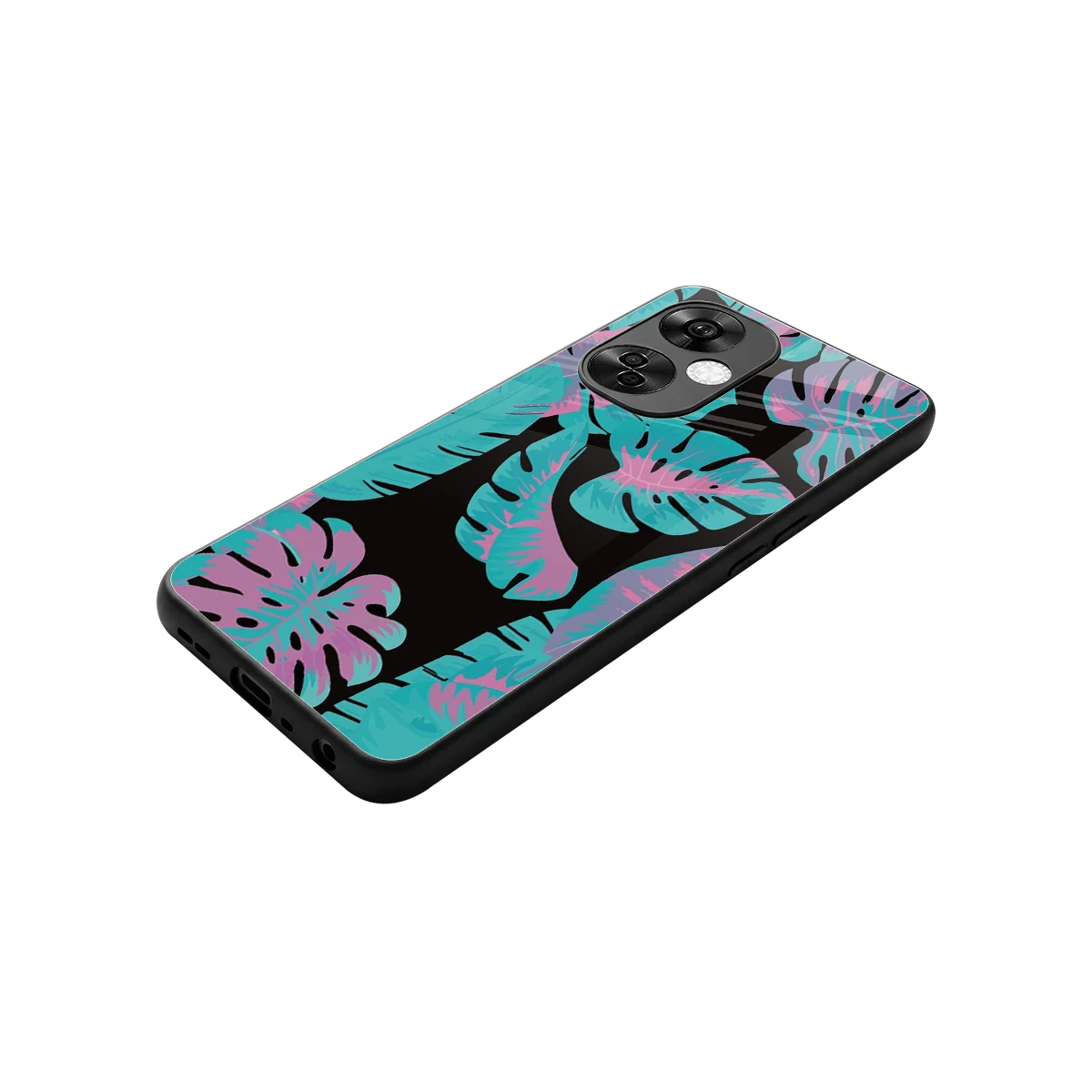 Twilight Foliage stylish phone case for oneplus nord ce 3 lite | glossy glass and slim fit