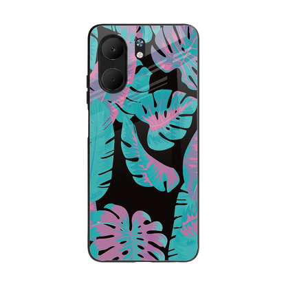 Twilight Foliage back phone cover | glass case for oppo a5x 5g