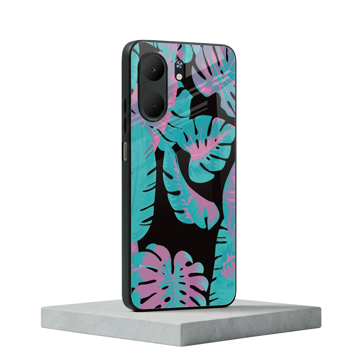 Twilight Foliage oppo a5x 5g mobile cover | shockproof glass phone case
