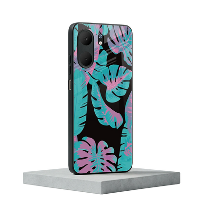Twilight Foliage oppo a5x 5g mobile cover | shockproof glass phone case