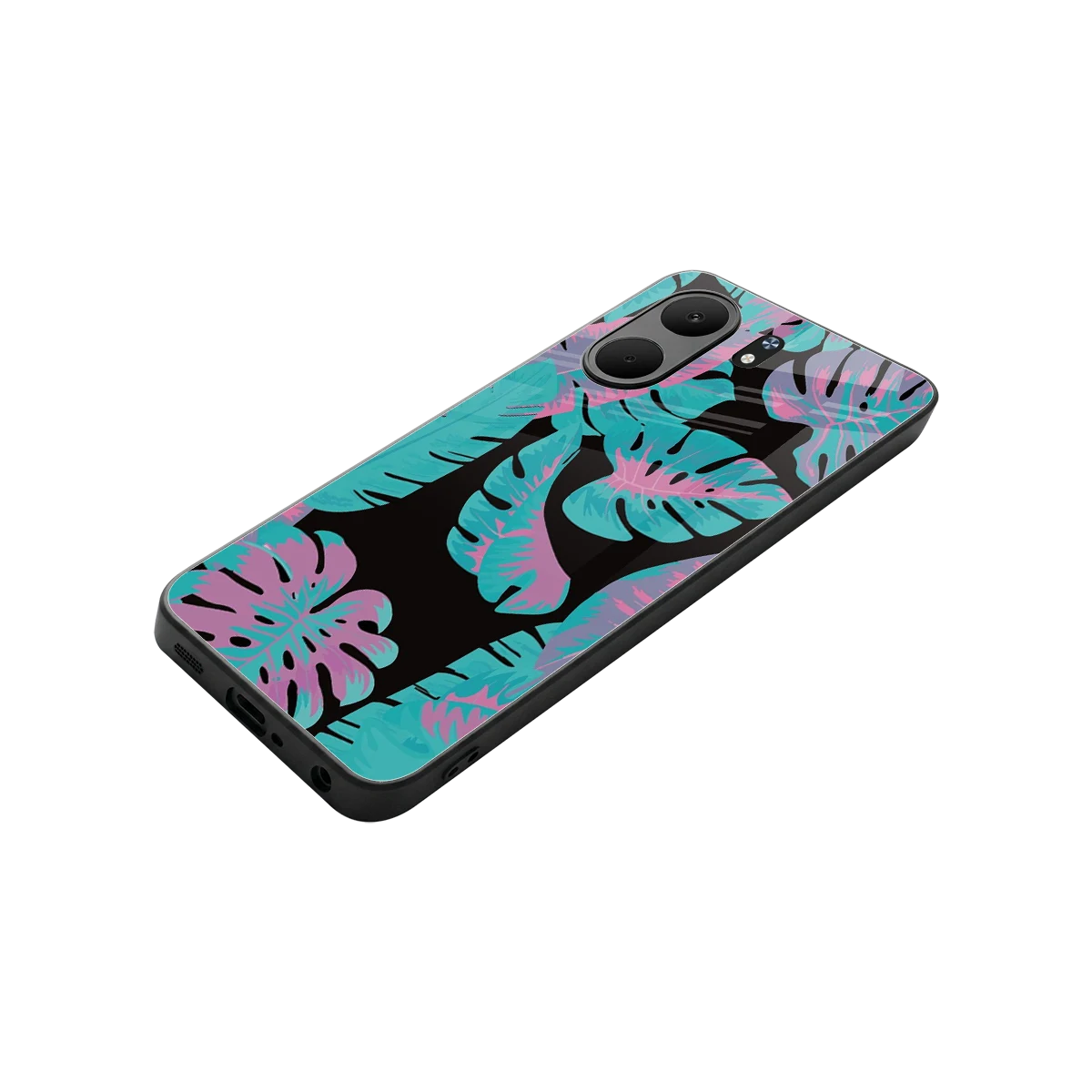 Twilight Foliage stylish phone case for oppo a5x 5g | glossy glass and slim fit
