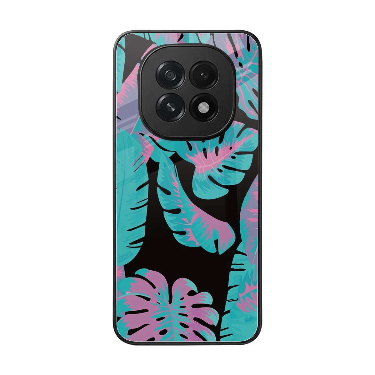 Twilight Foliage back phone cover | glass case for oppo f29 5g