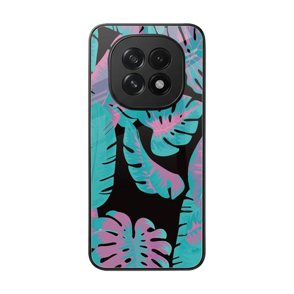 Twilight Foliage back phone cover | glass case for oppo f29 5g