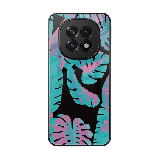 Twilight Foliage back phone cover | glass case for oppo f29 5g