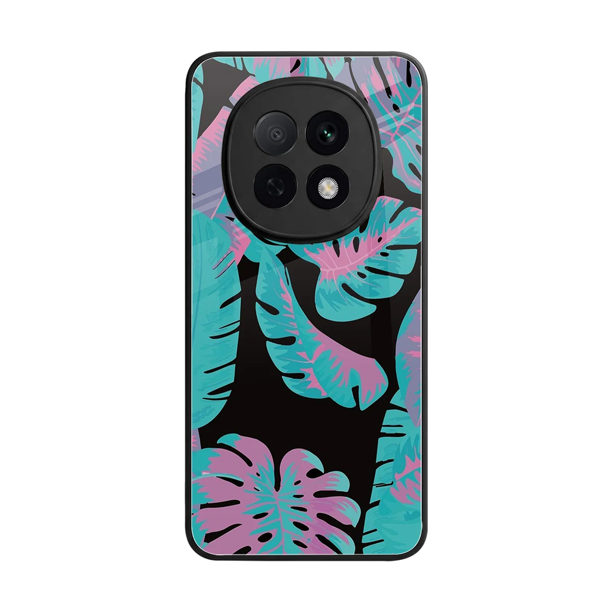 Twilight Foliage back phone cover | glass case for oppo f29 pro 5g