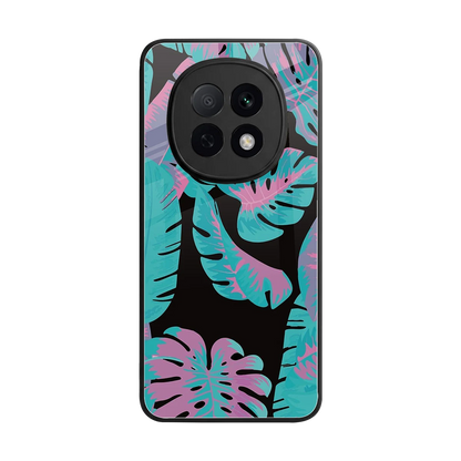 Twilight Foliage back phone cover | glass case for oppo f29 pro 5g