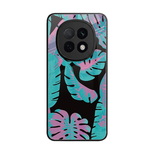 Twilight Foliage back phone cover | glass case for oppo f29 pro 5g